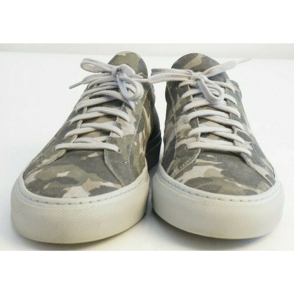Common Projects Mens Achilles Low Camo Sneaker - Picture 5 of 12